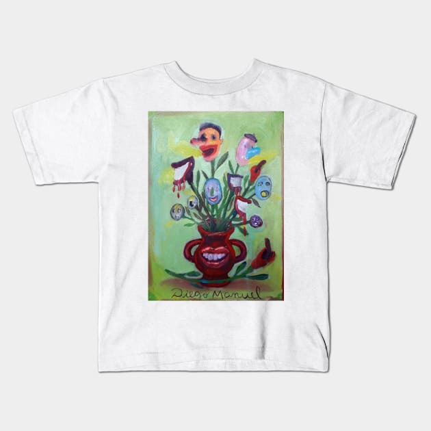 Fantastic vase 2019 2 Kids T-Shirt by diegomanuel